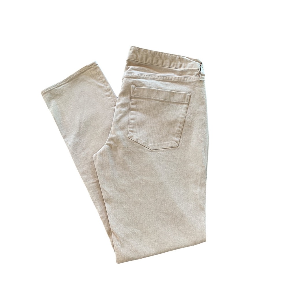 J.Crew tan matchstick jean